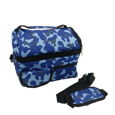 2 Layers Insulated Cooler Bag Thermal Lunch Box Picnic Food Storage Tote Bag Wholesale Bulk Lot Accessories Supply Product