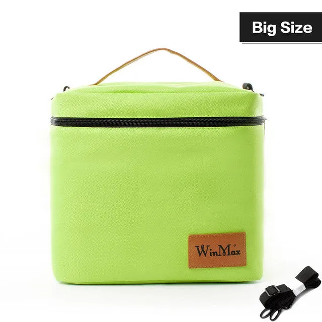 2017 Winmax Large Insulated Picnic Ice Pack Hand Waterproof Lunch Cooler Bag Food Beer Fresh Keep Insulation Thermal Cooler Bags