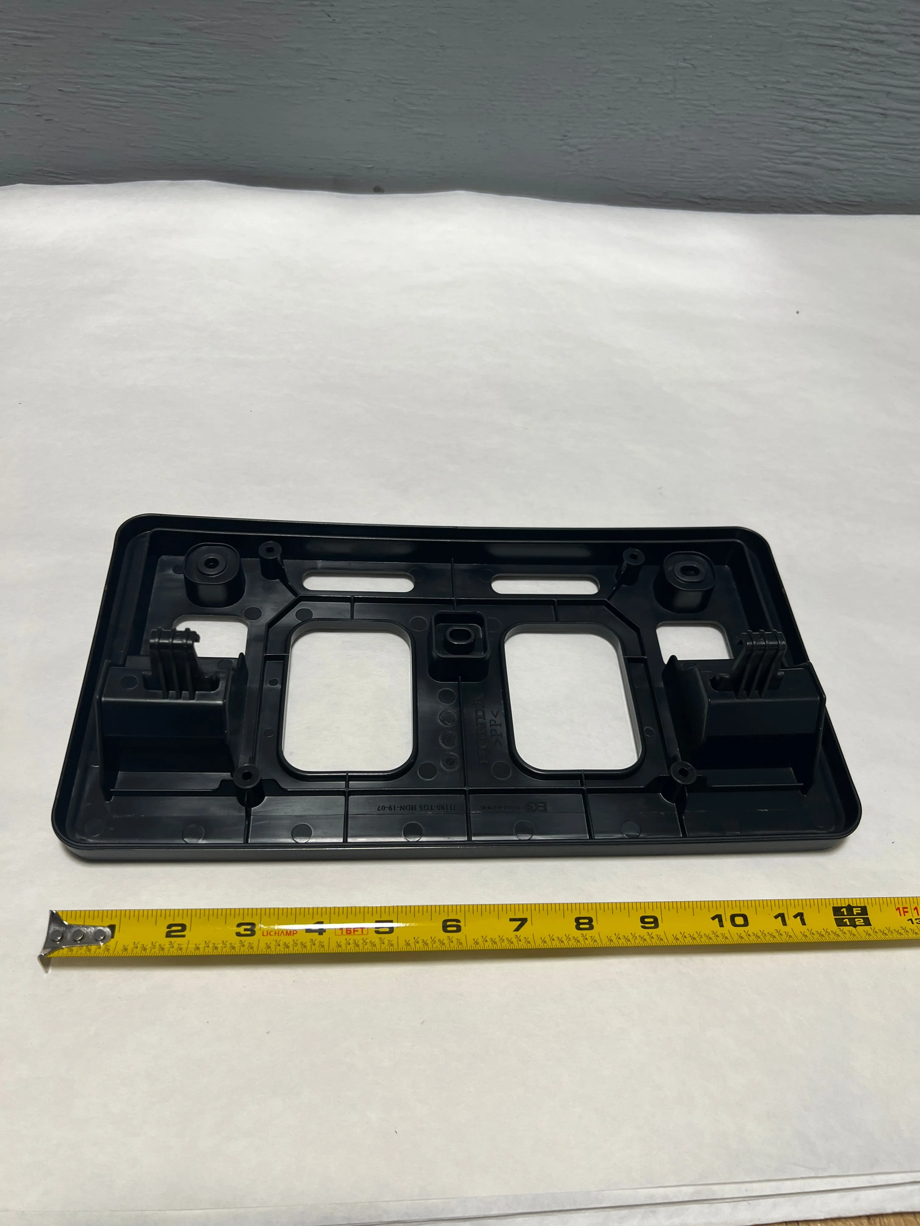 2019-2021 Honda Passport Front License Plate Holder Bracket - No Hardware