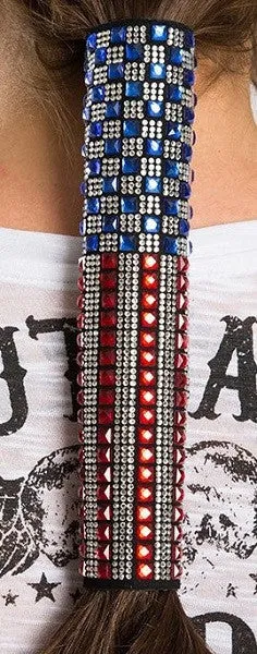 34011 4" HG Bling American Flag