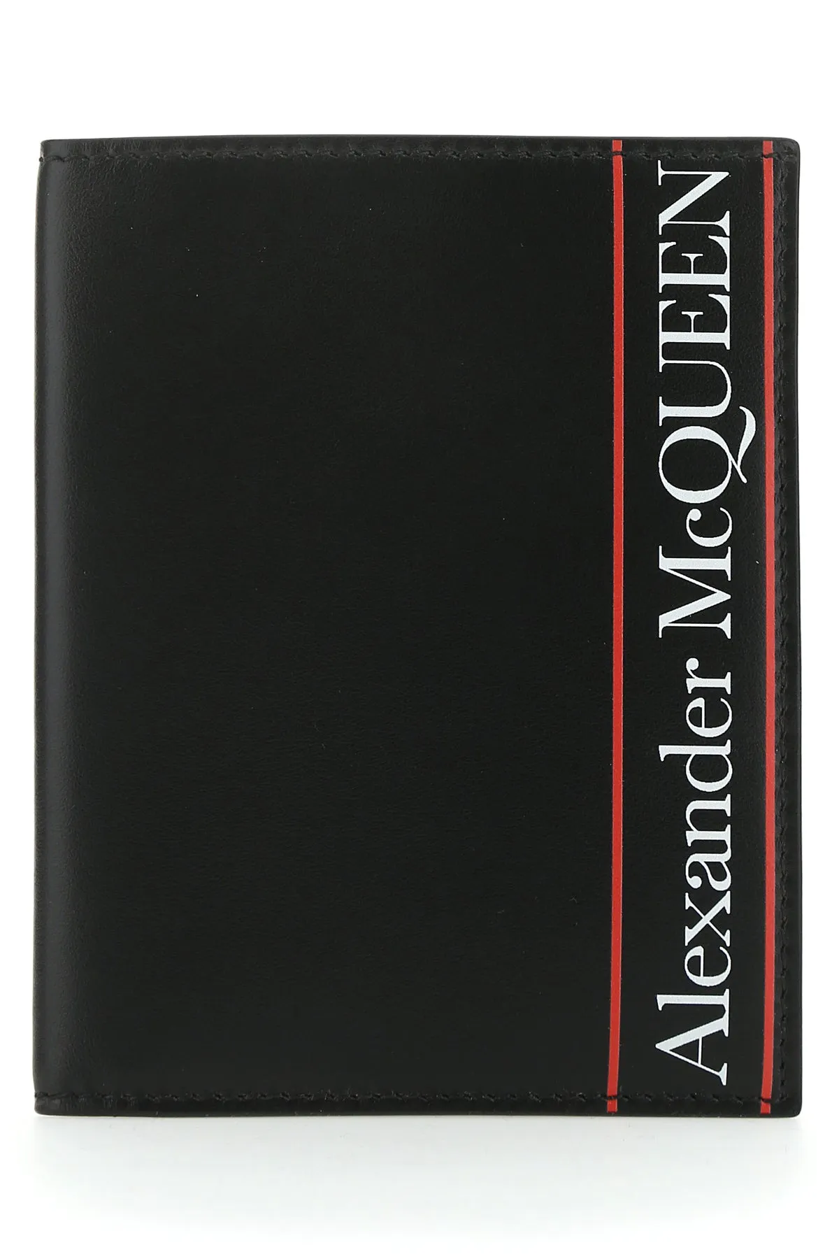 Alexander McQueen Logo Bifold Passport Holder