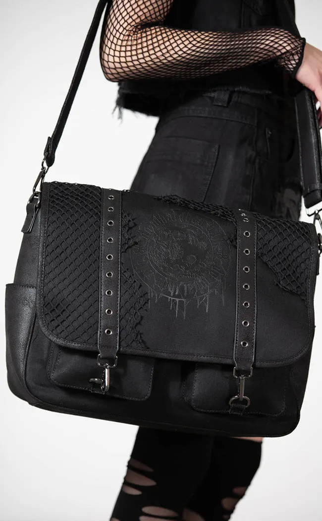 Allegiance Patch Messenger Bag