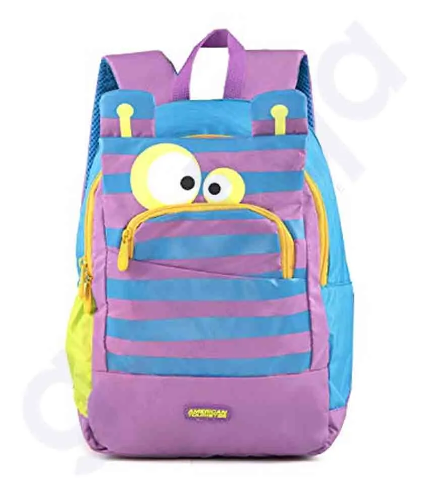 AMERICAN TOURISTER WOODLE NXT BACKPACK 03 PUR MONSTER