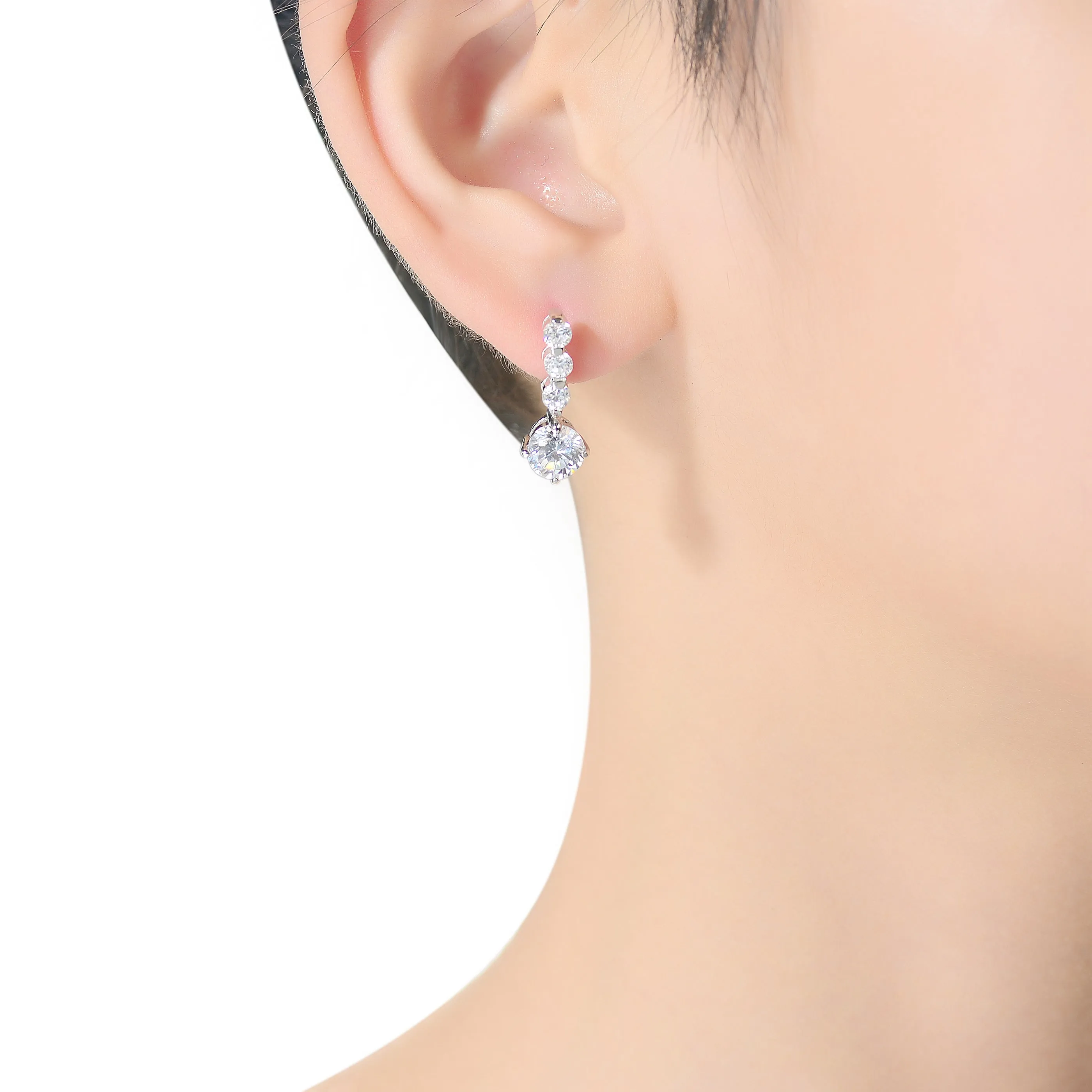 Anne 4-Stone Earrings