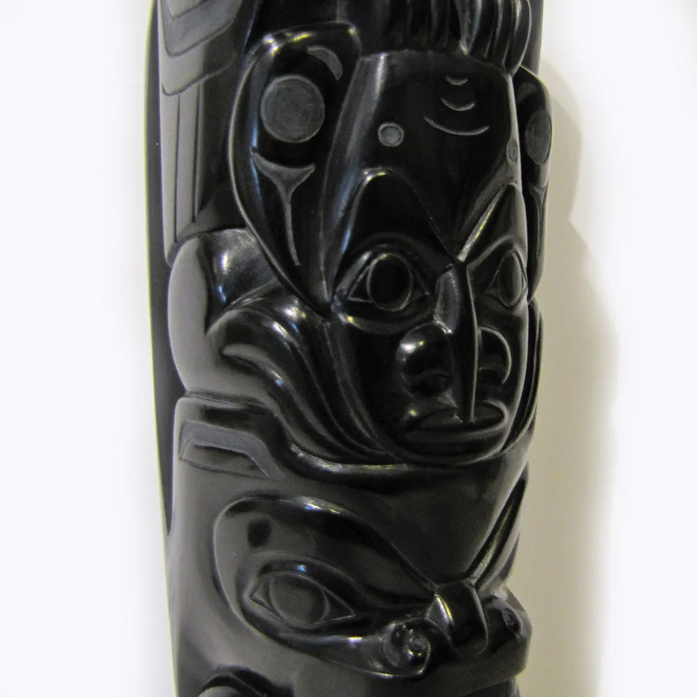 Argillite Crest Totem Pole