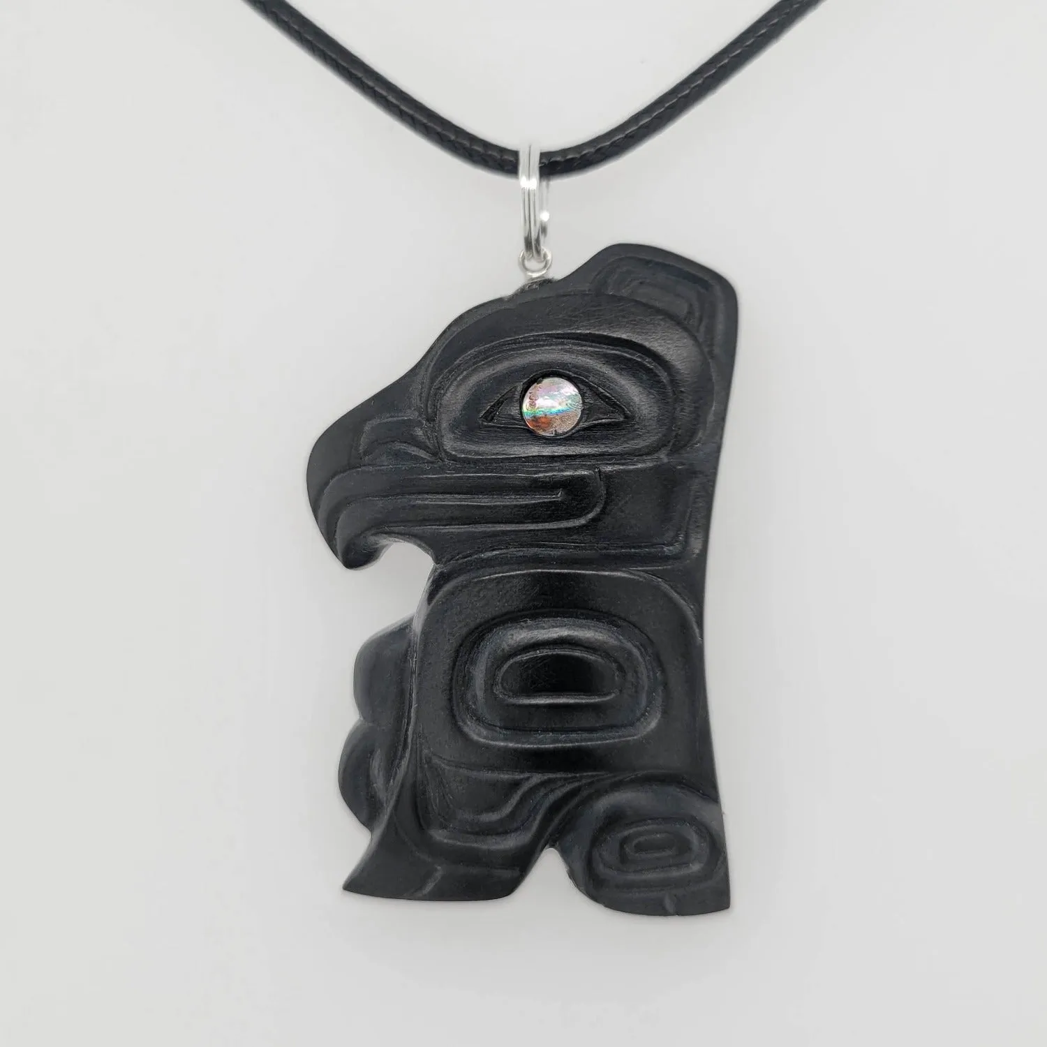 Argillite Eagle Pendant