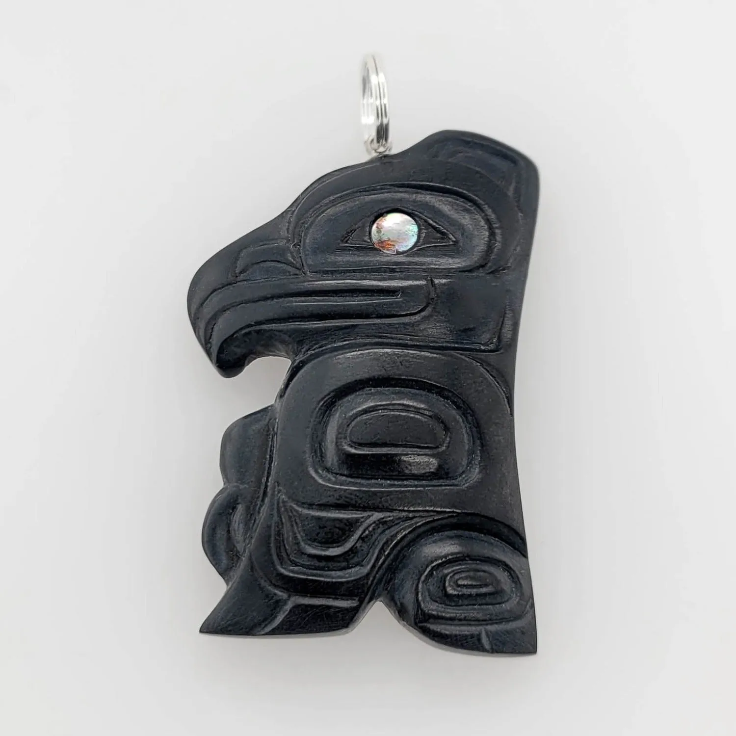 Argillite Eagle Pendant