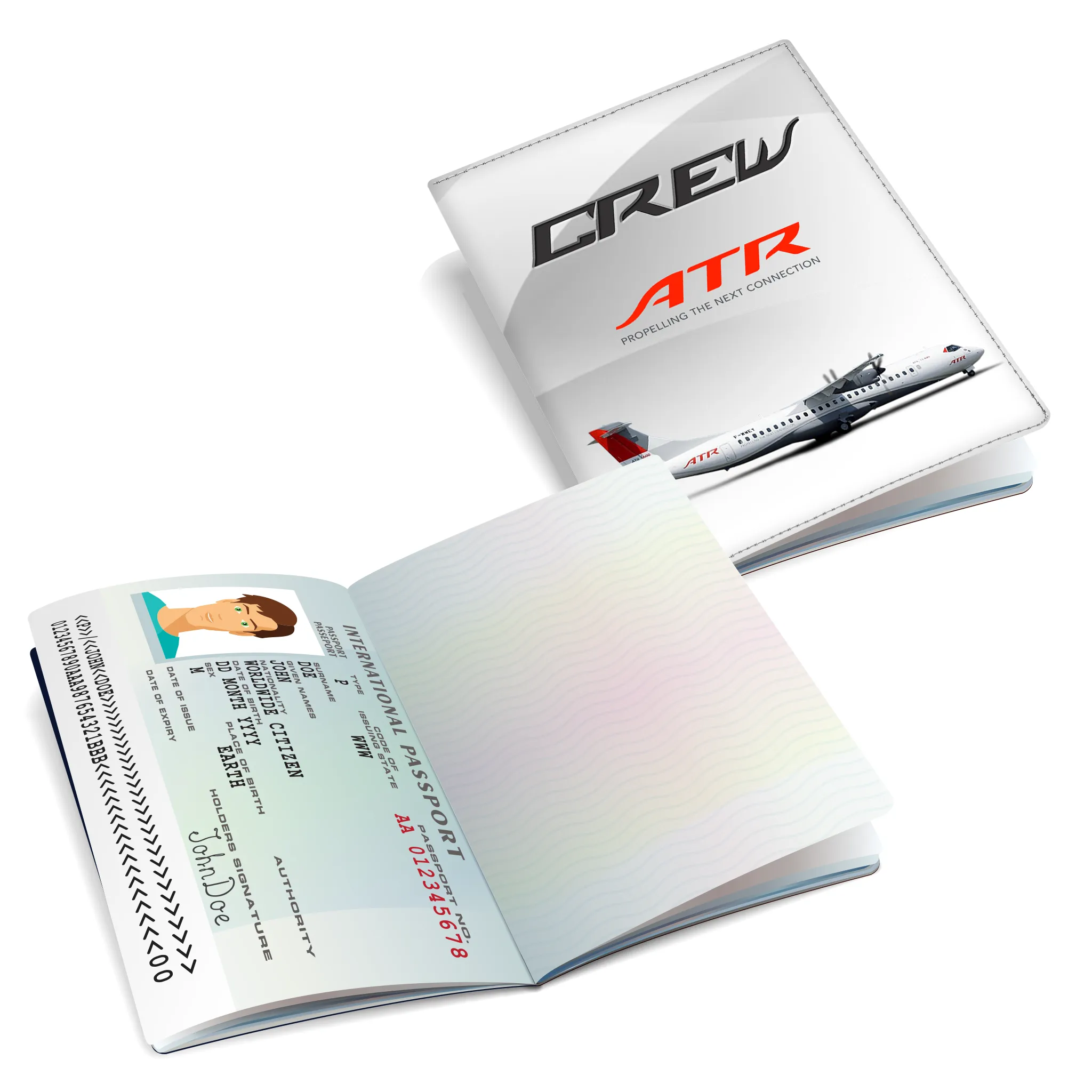 ATR Logo Passport Cover