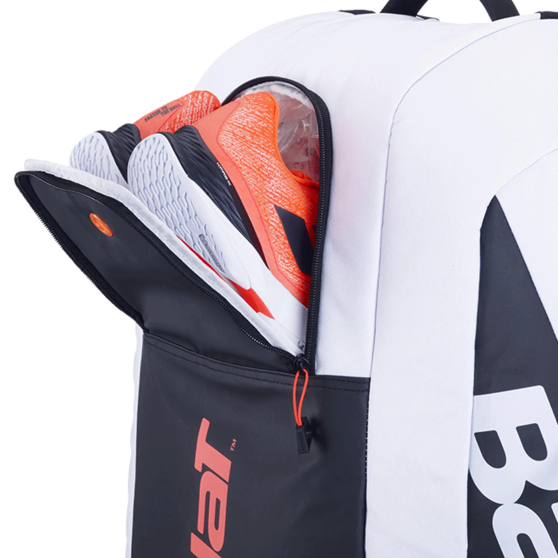 Babolat Pure Strike 12 Pack Bag 2024 - White/Black/Red