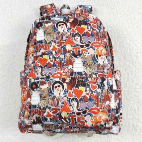 Baby Kids Girls Backpacks Red Boutique Backpack Back Bags BA0173