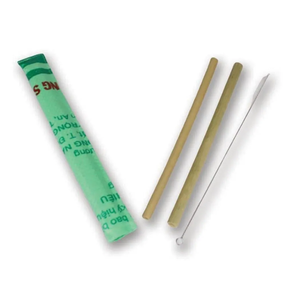 Bamboo Straw Set