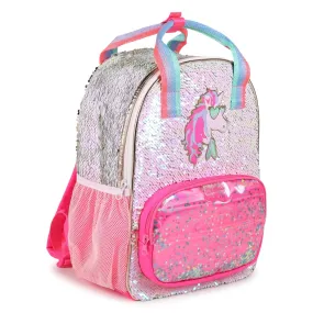 Billieblush Unicorn Backpack With Reversible Sequins