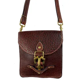 Billy Sunday Yellowstone Leather Mini Messenger Bag