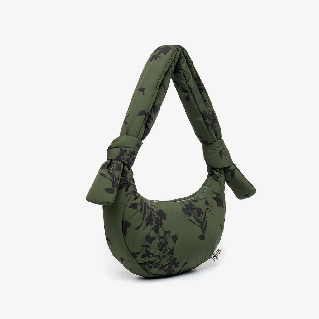 Biwa Micro Bag Floral Green