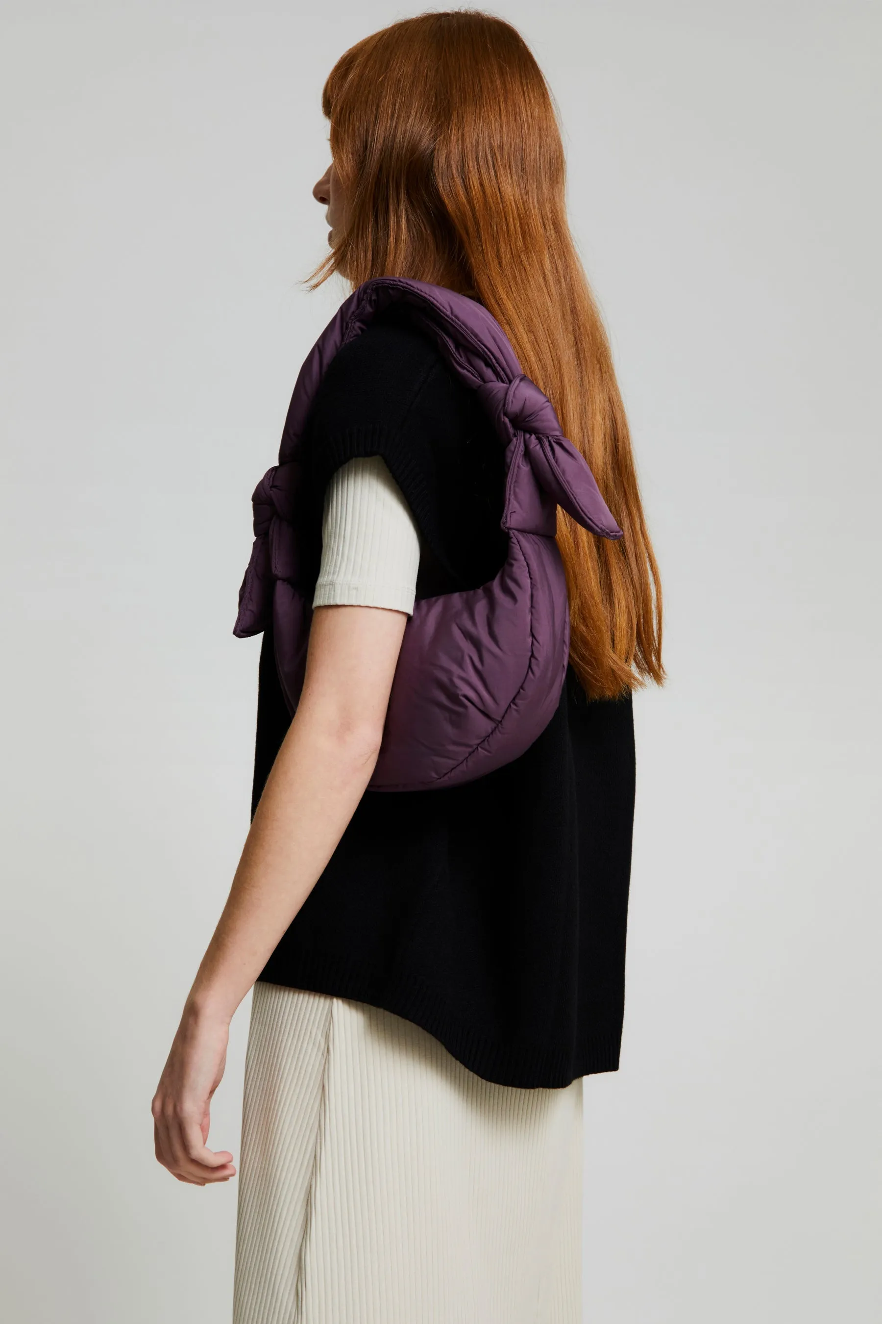 Biwa Micro Bag Plum