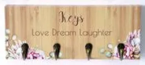 Bunch of Joy Key Hanger Love Dream Laugh