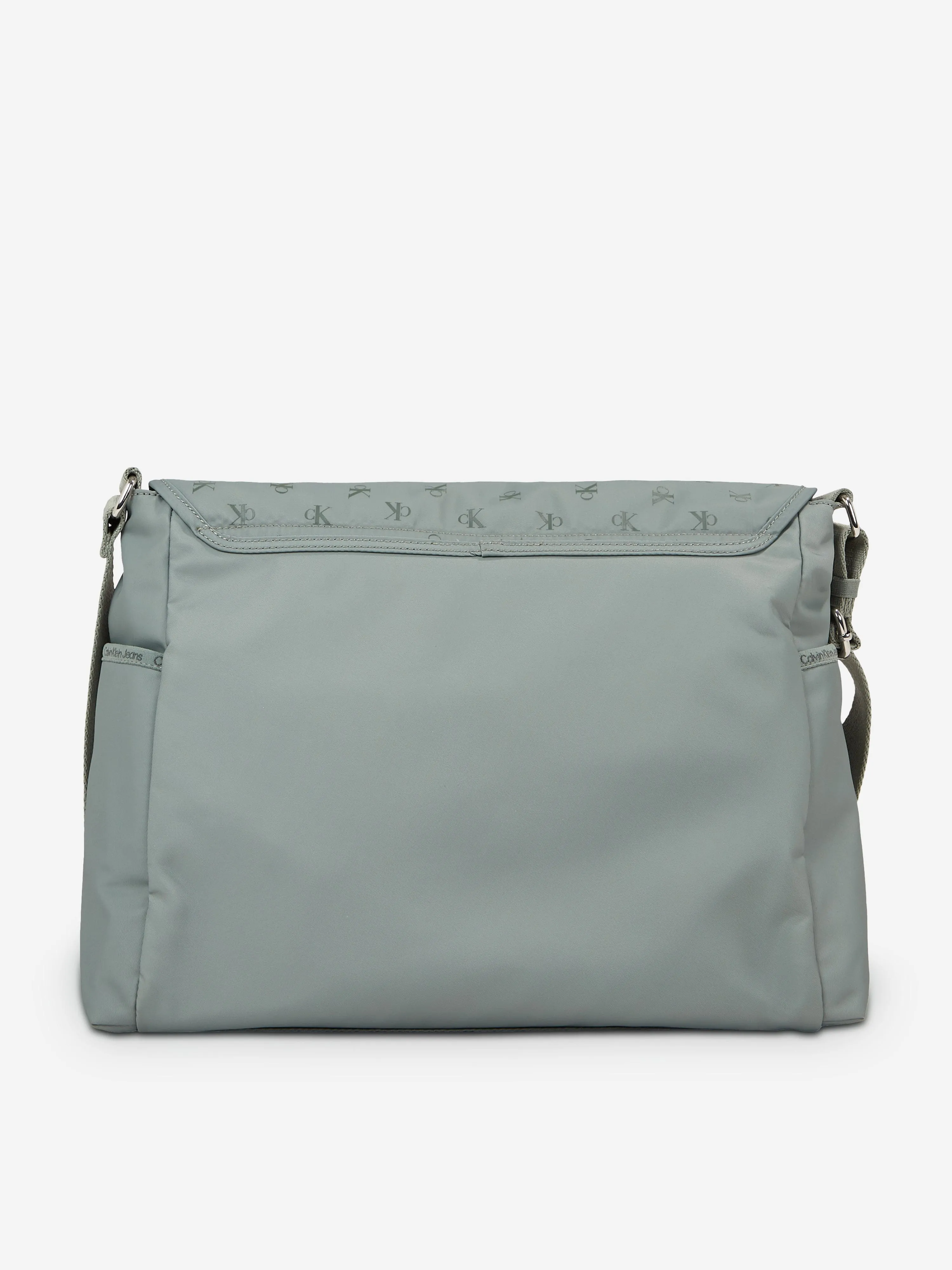 Calvin Klein Baby CK AOP Messenger Changing Bag in Green (30cm)