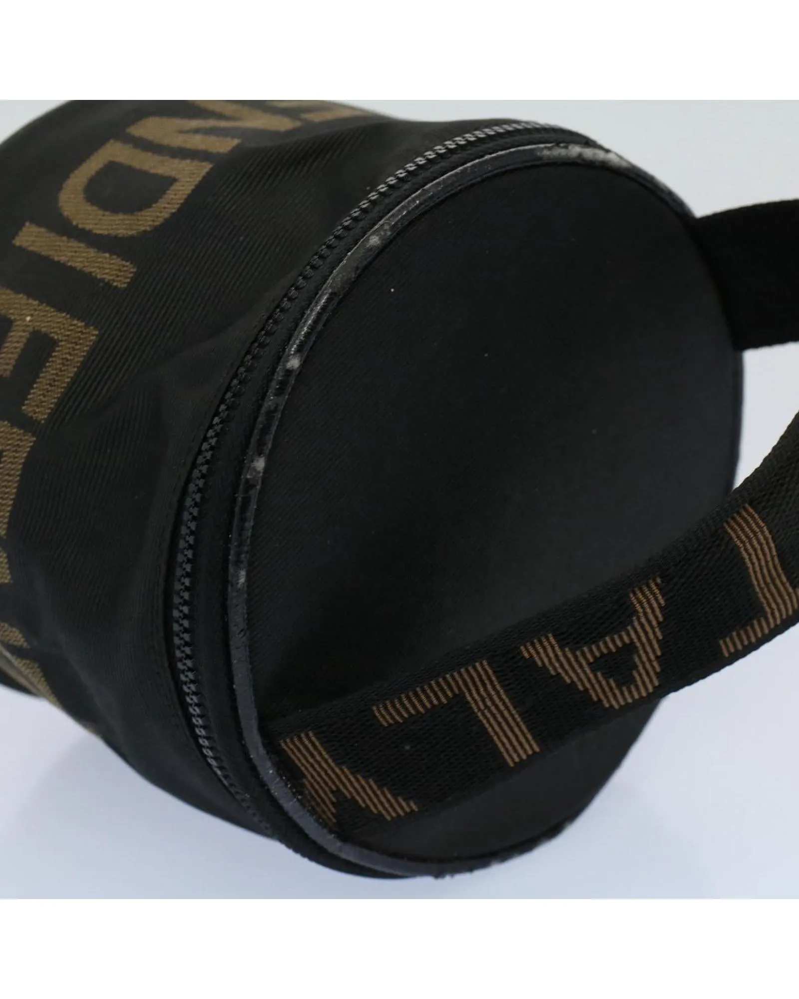 Canvas Black Cosmetic Pouch