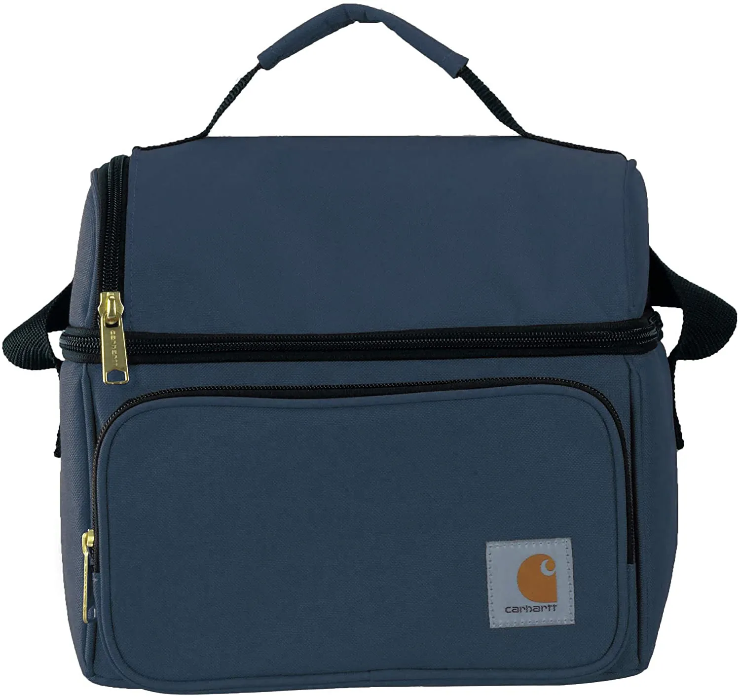 Carhartt Deluxe Dual Compartment Insulated Lunch Cooler Bag, Grey