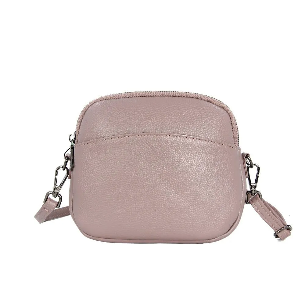 Casual Stylish Women's Shell Shape Genuine Leather Crossbody Bag