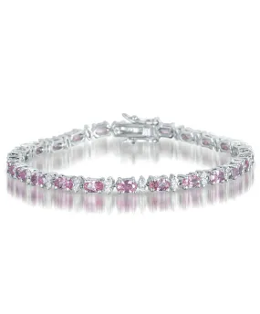 Classic Malibu Pink Tennis Bracelet