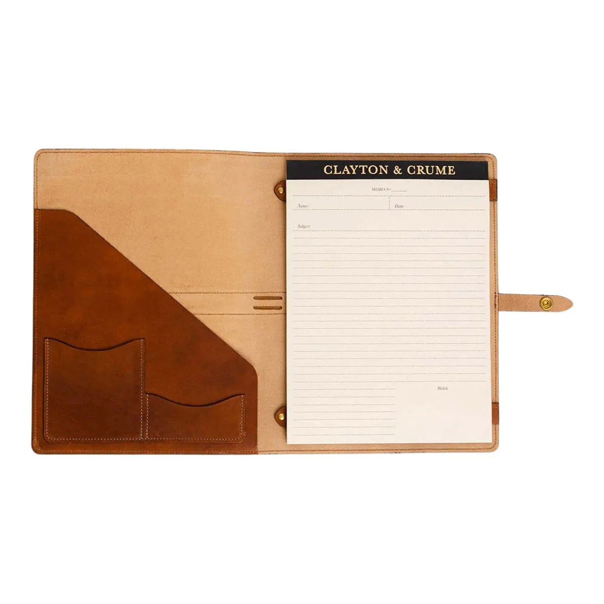 Clayton & Crume Leather Padfolio