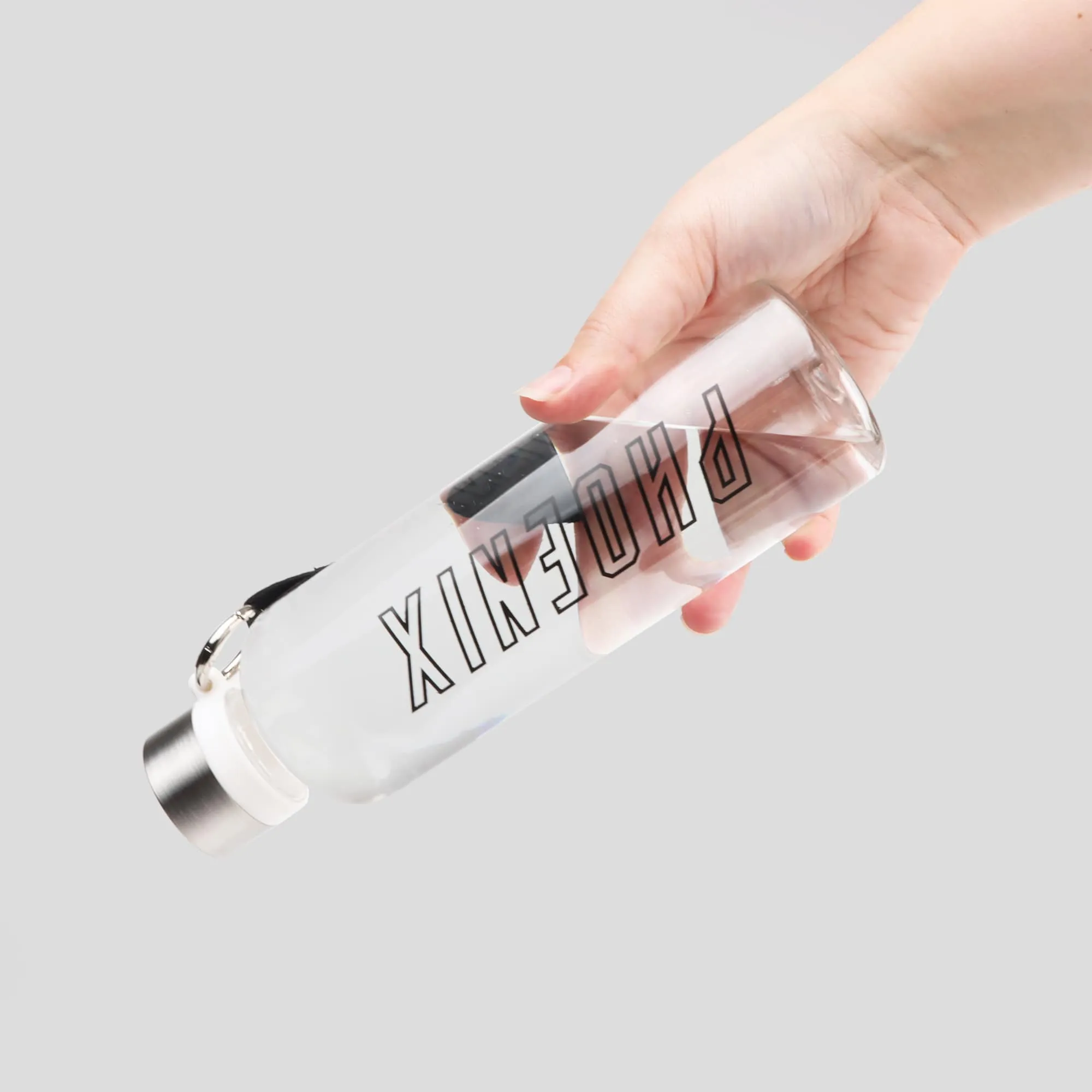 Clear Water Bottle 550ml