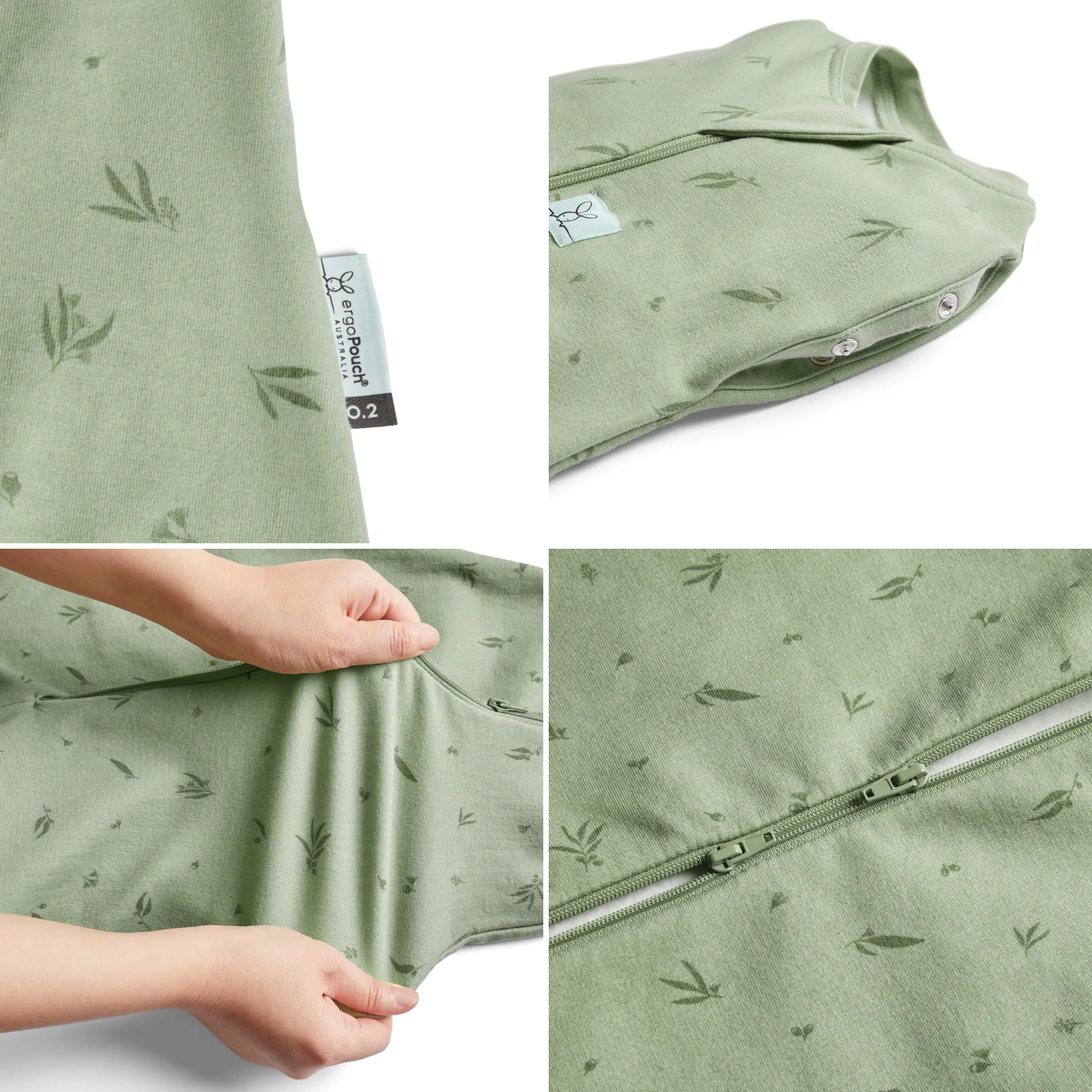 Cocoon Swaddle Bag 0.2 TOG Berries