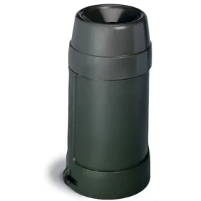 Continental Funnel Top 24 Gal. Receptacles-Grey