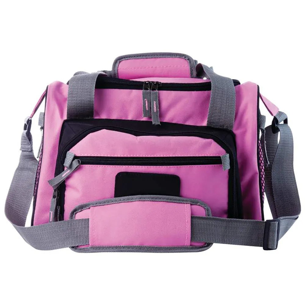 Cooler Lunch Bag Pink Removable Insulated Zip Out Liner w/ Shoulder Strap