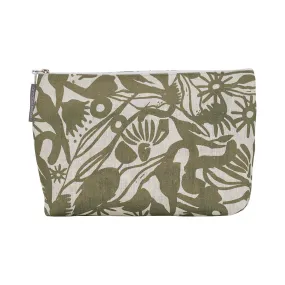 Cosmetic Bag - Linen - Large - Abstract Gum