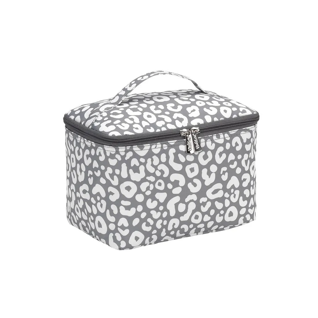 Cosmetic Bag, Smokey Leopard