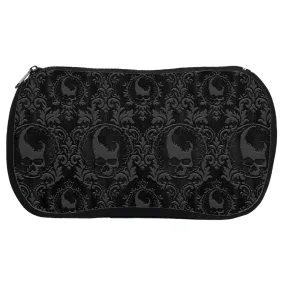 Cosmetic Bags: Ritean Flock Grey