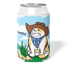 Cowboy Cat Can Cooler