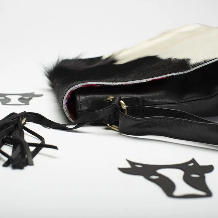 Cowhide Messenger Bag