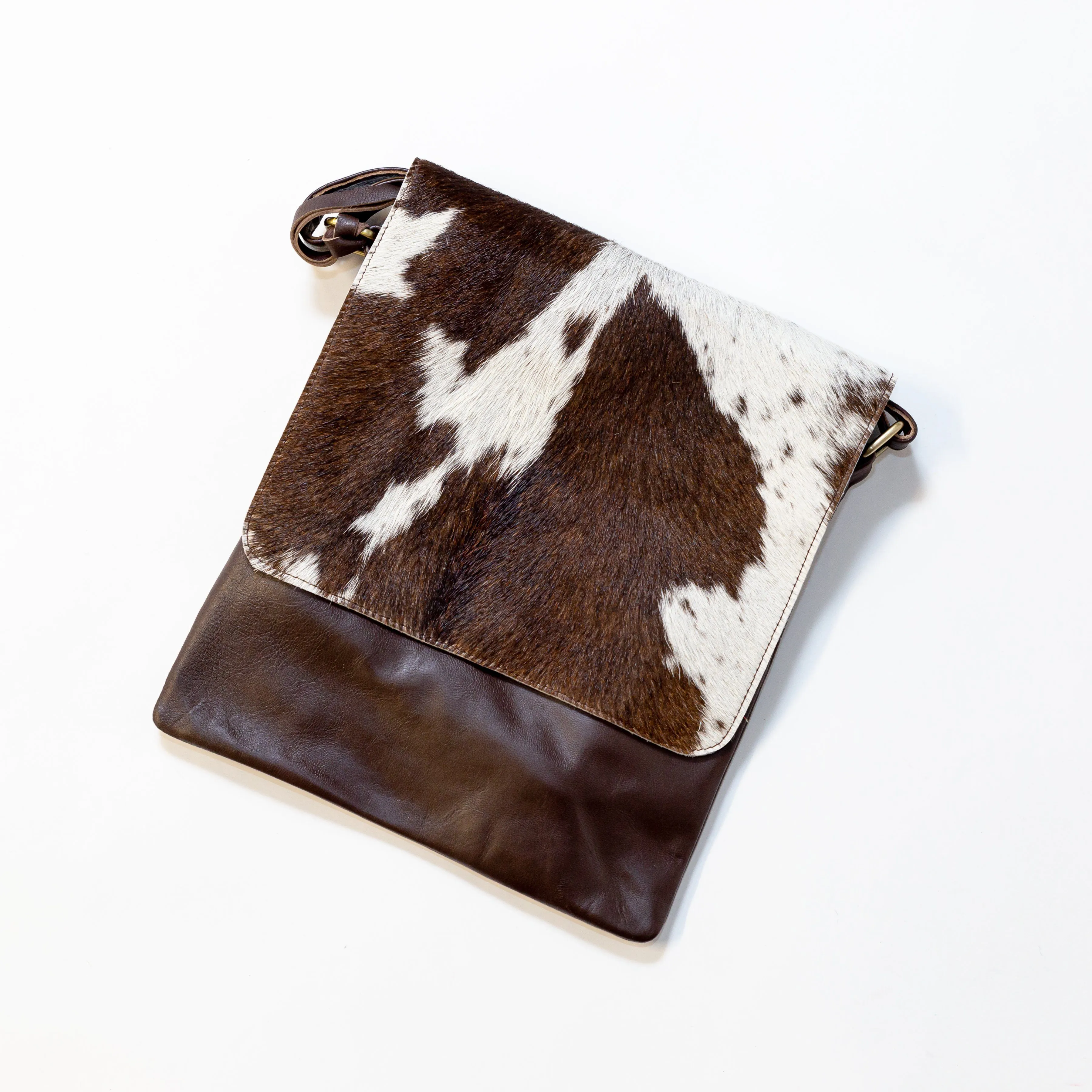 Cowhide Messenger Bag