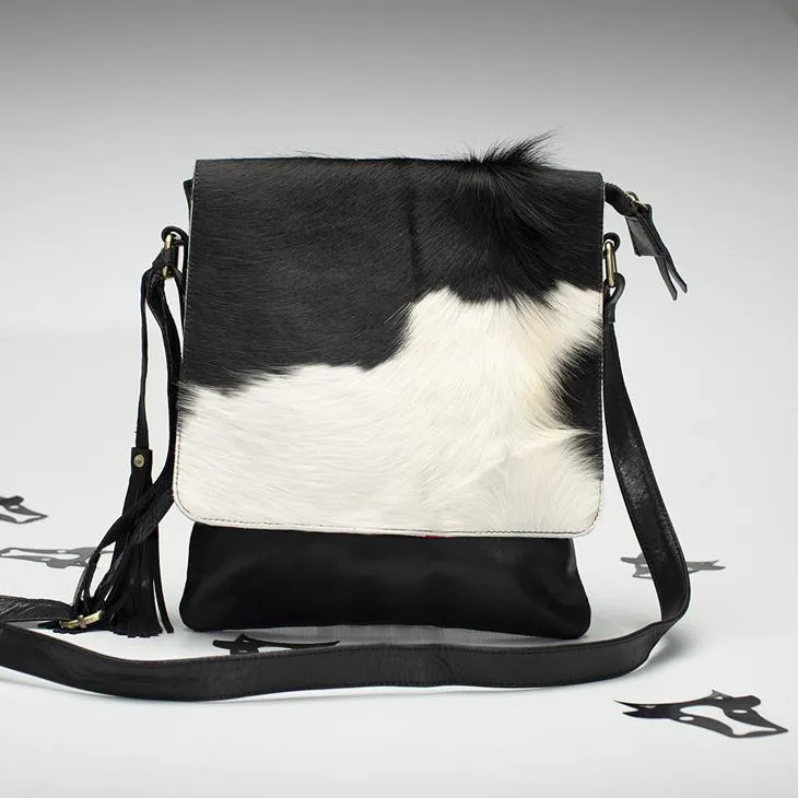 Cowhide Messenger Bag