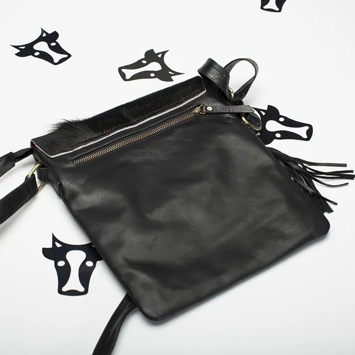 Cowhide Messenger Bag