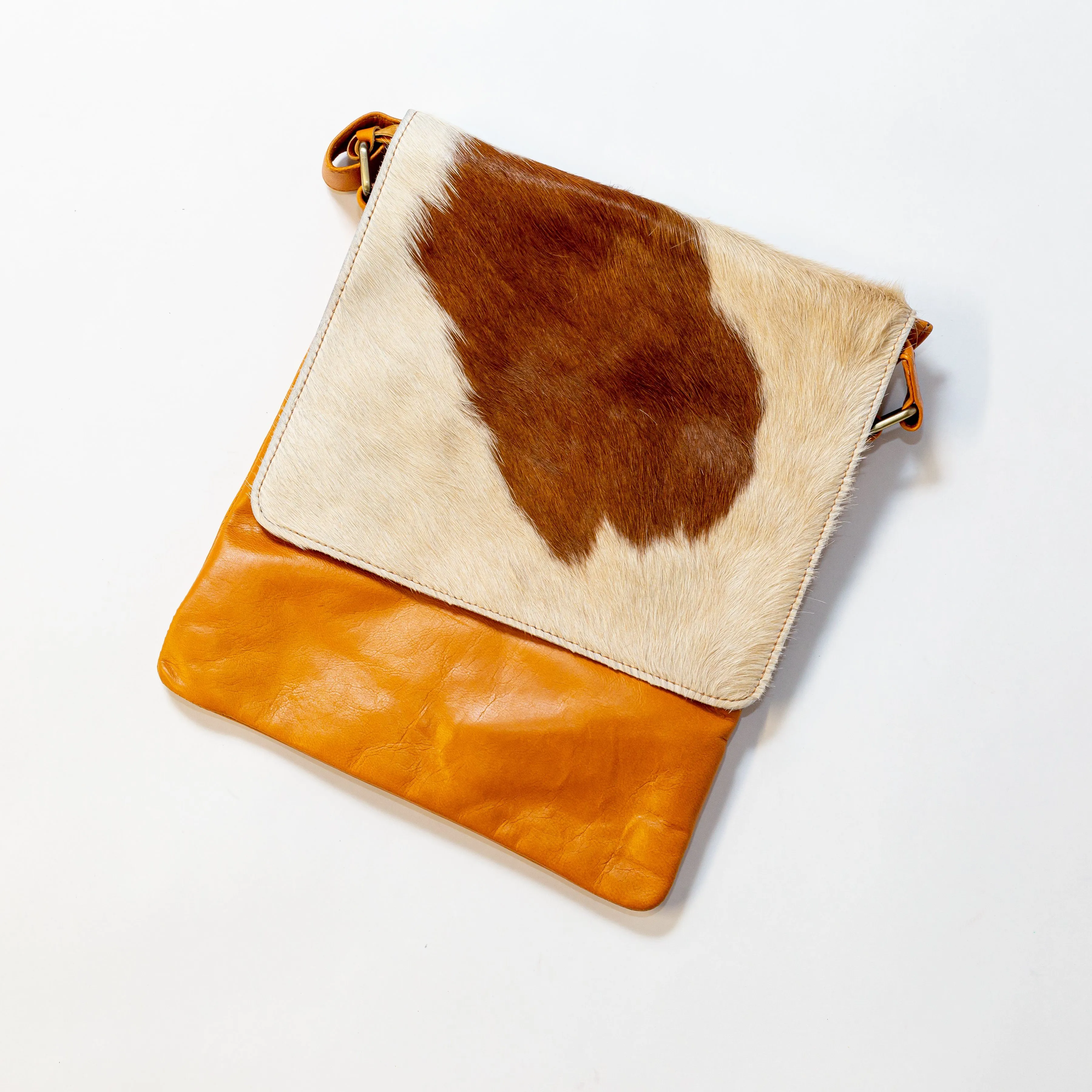 Cowhide Messenger Bag