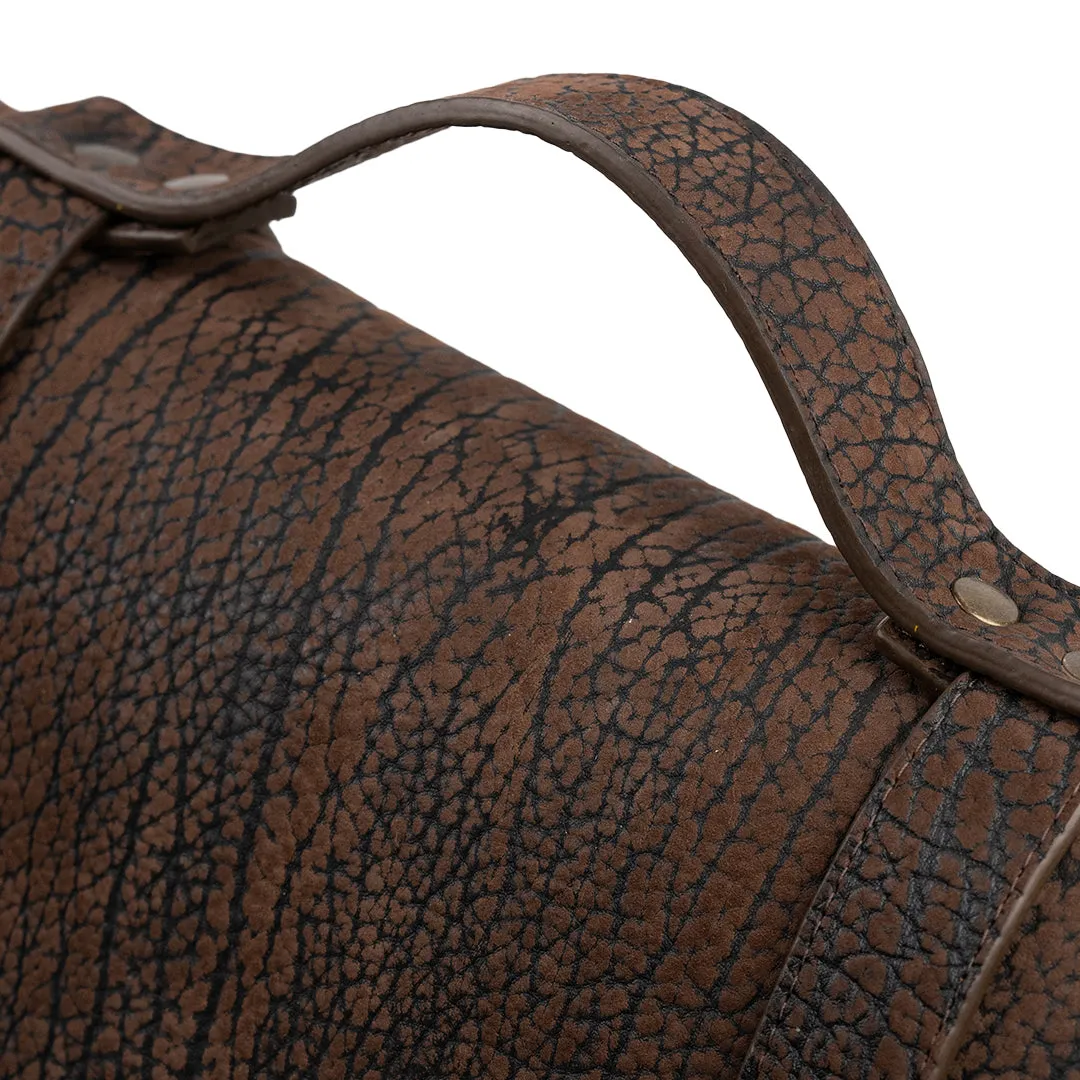 CUELLO DE TORO MESSENGER BAG - BROWN RUST