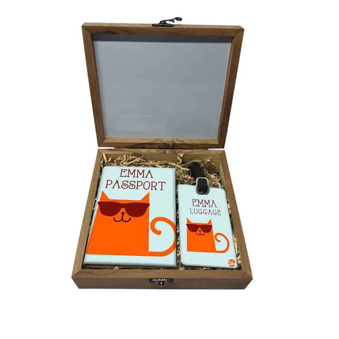 Custom Travel Gifts - Cat Hipster