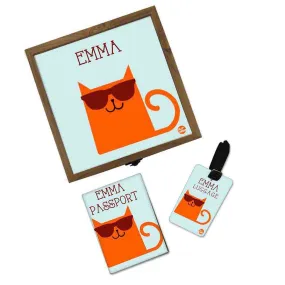 Custom Travel Gifts - Cat Hipster