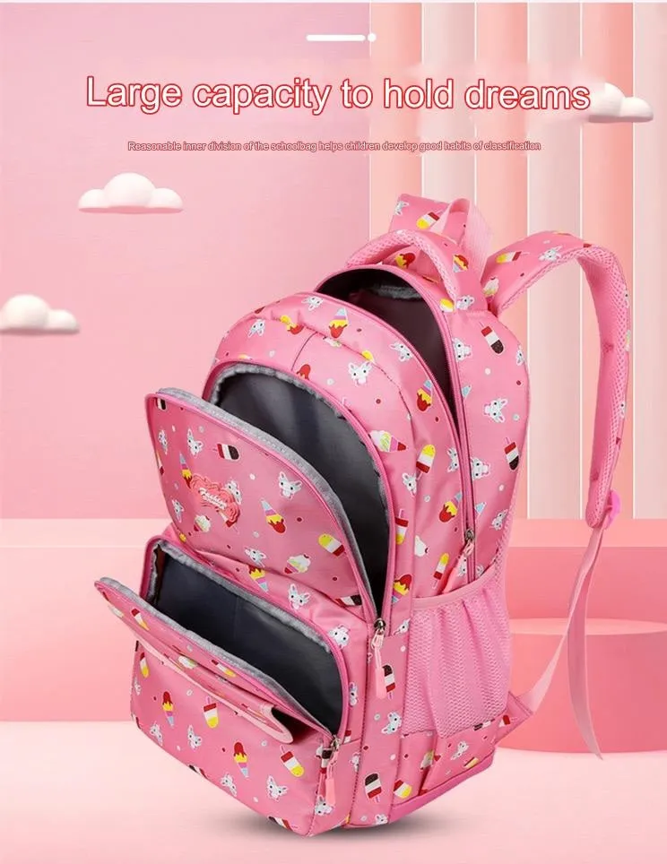 Cute Pattern Trendy Backpack for Kids MJ270