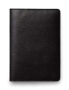 David August Luxury Genuine Epi Leather Passport Holder