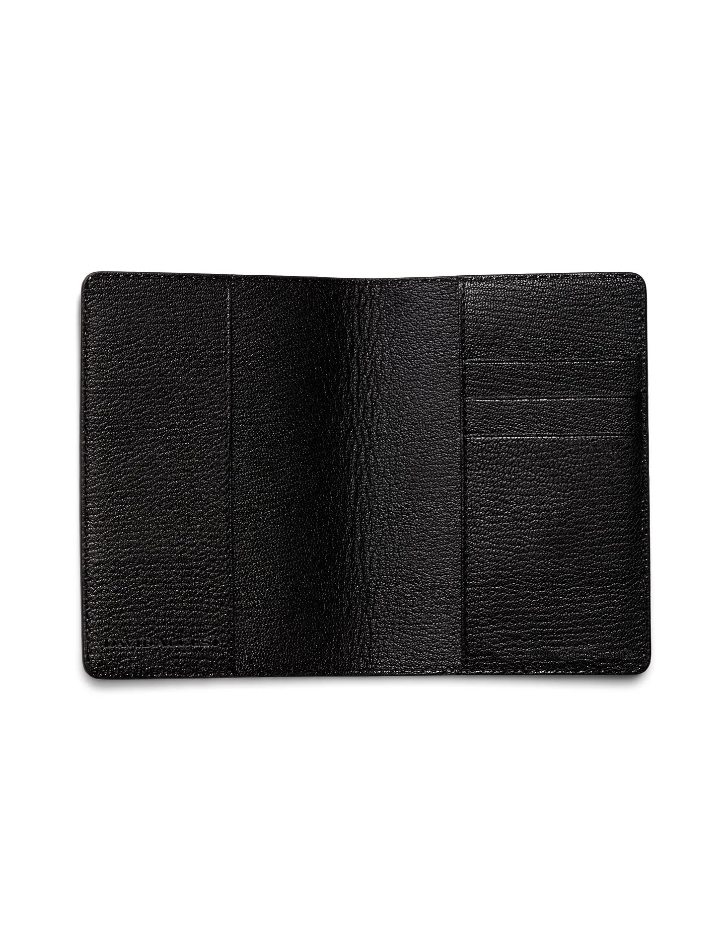 David August Luxury Genuine Epi Leather Passport Holder