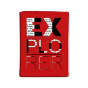 Designer Passport Cover - Explorer