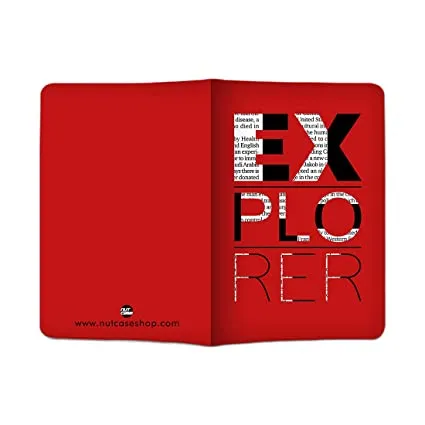 Designer Passport Cover - Explorer