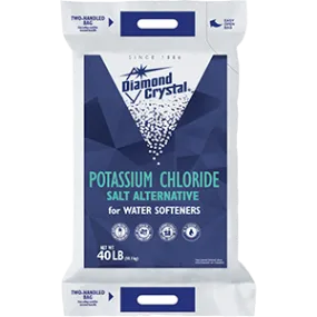 DIAMOND CRYSTAL POTASSIUM CHLORIDE FOR WATER SOFTENERS