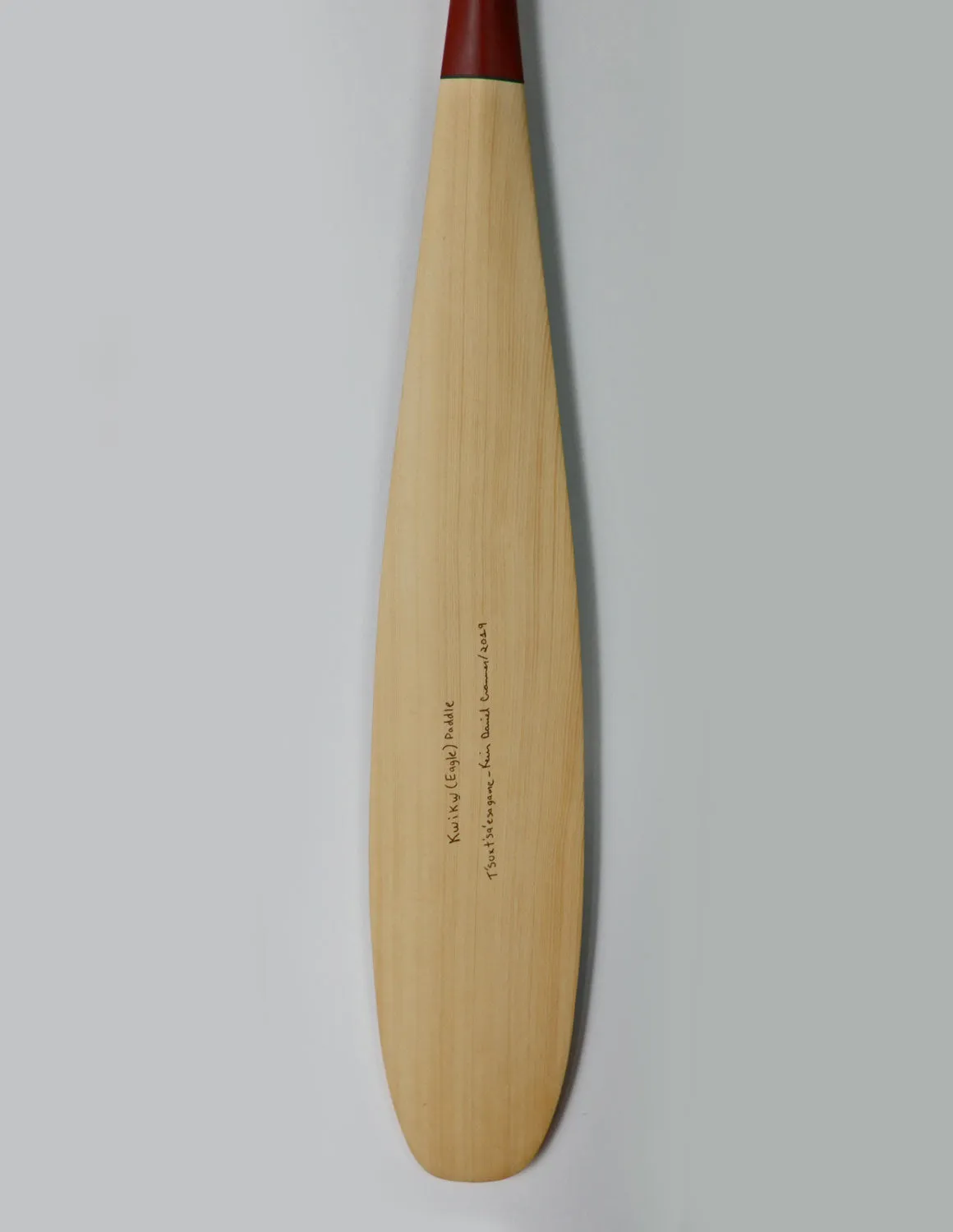 Eagle Paddle in Yellow Cedar