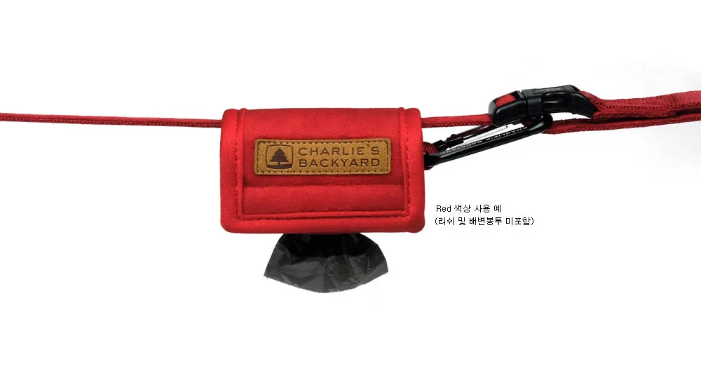 Easy Dog Poo Bag in Red